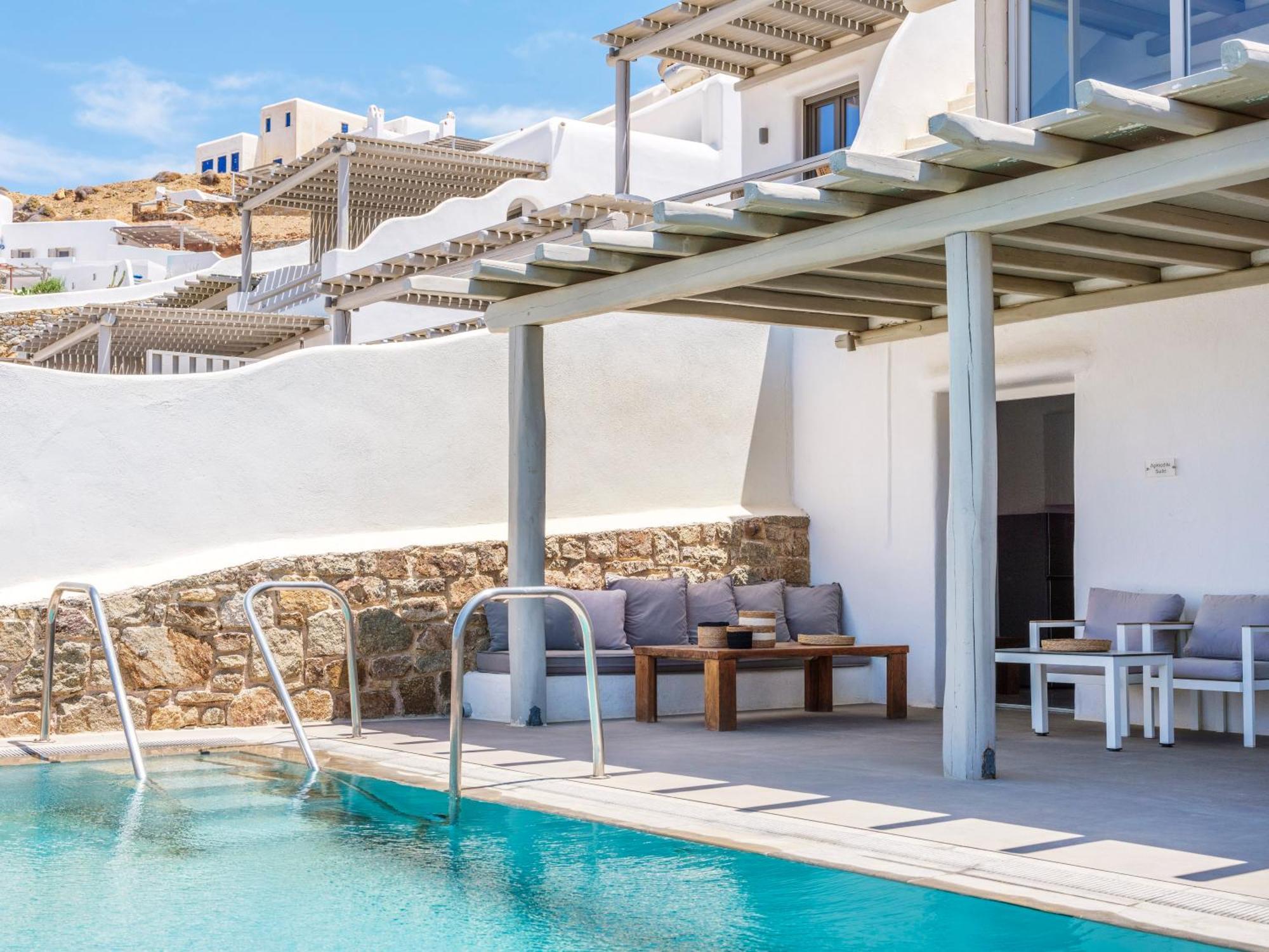 Sundance Suites Mykonos Merchia Beach Exteriér fotografie