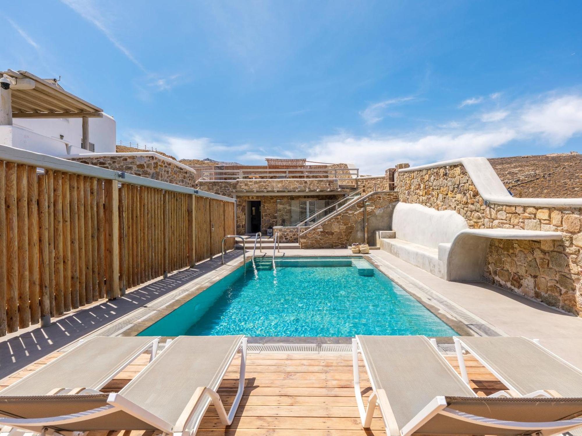 Sundance Suites Mykonos Merchia Beach Exteriér fotografie